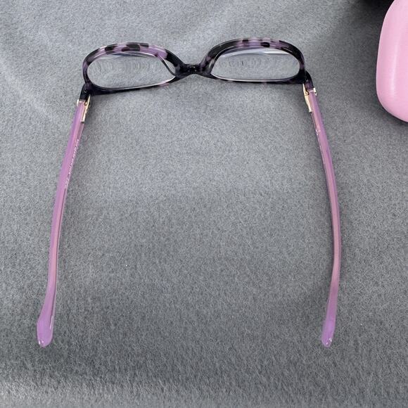 Kate Spade Briella HKZ 140 Eyeglasses Frames Purple Tortoise Womens w/ Case - Picture 6 of 8